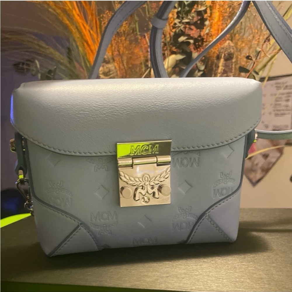 MCM Blue Crossbody Bag